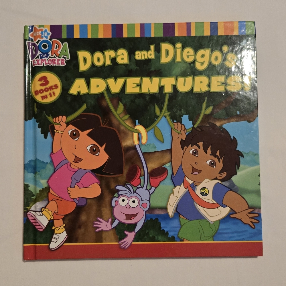 Vtg Dora/diego Book